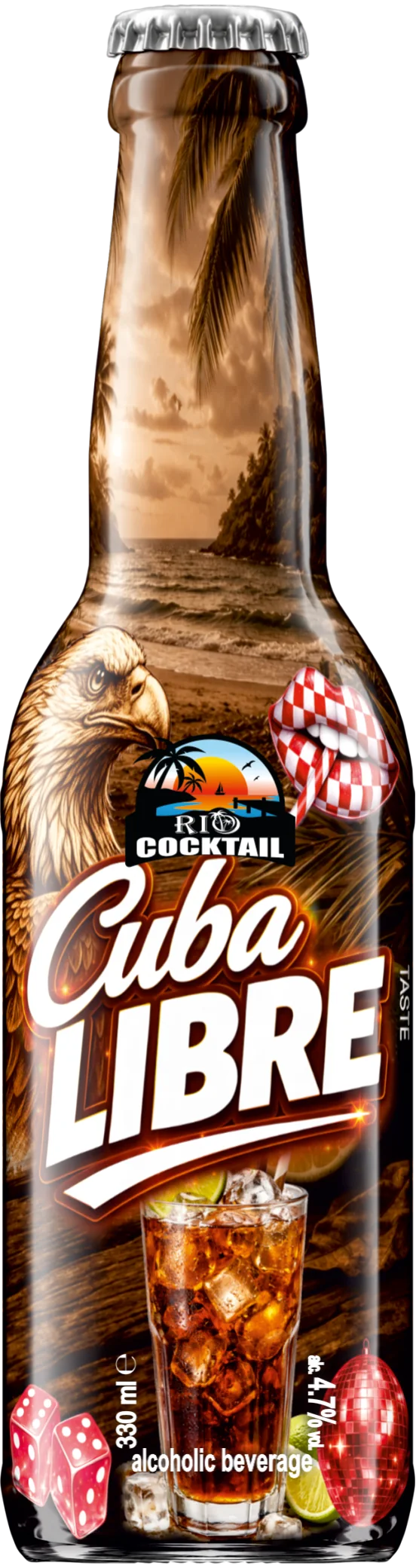 RIO Cuba Libre 330 ml bottle